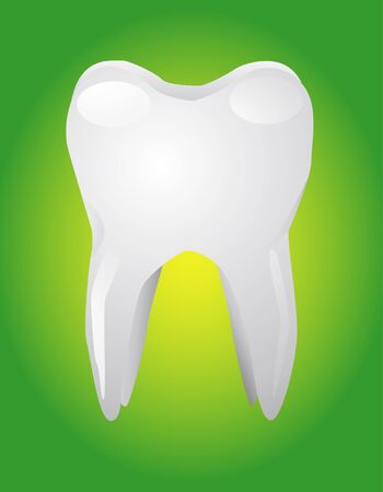  white toothのイラスト素材