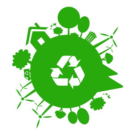 green earthのイラスト素材