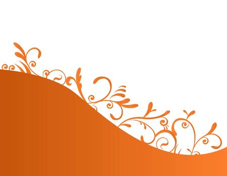 Abstract floral backgroundのイラスト素材