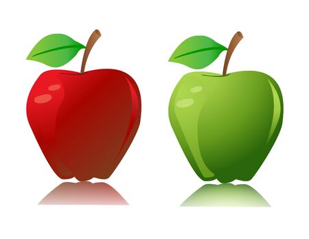 appleのイラスト素材