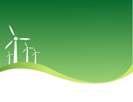 Wind powerのイラスト素材
