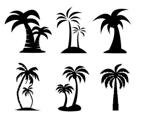 palm tree imageのイラスト素材