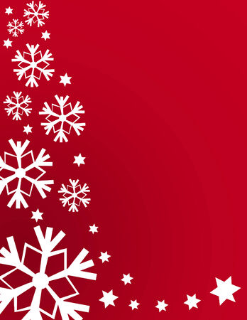 snowflakes vector illustration artのイラスト素材