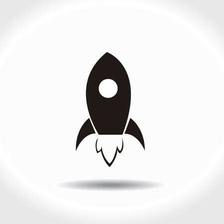 Space ship vector symbol iconのイラスト素材