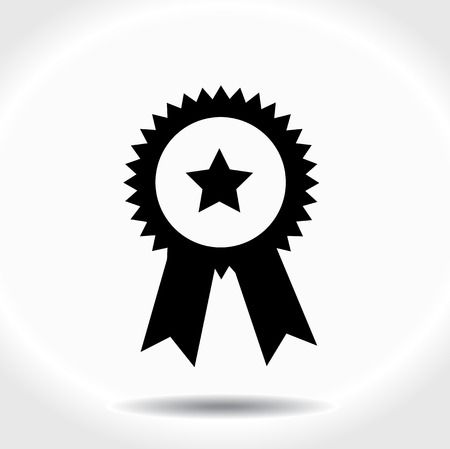 Award Icon Isolated on White Backgroundのイラスト素材