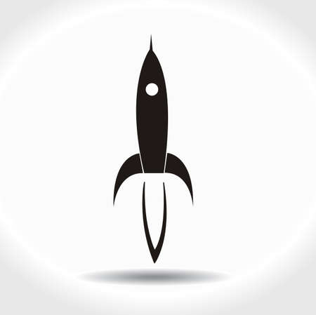 Space ship vector symbol iconのイラスト素材