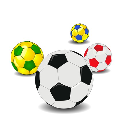 Soccer ballのイラスト素材
