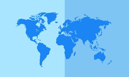 World mapのイラスト素材