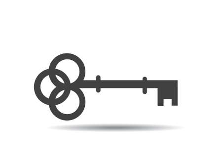 Key vector illustration iconのイラスト素材