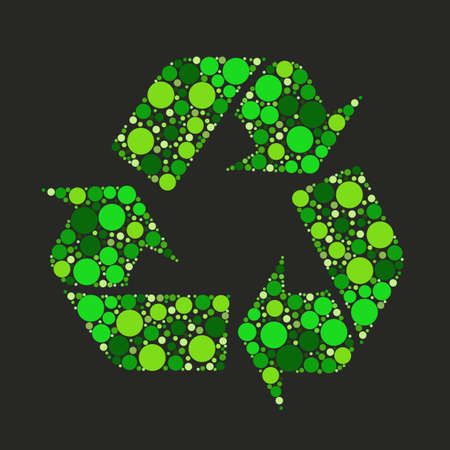 recycle logoのイラスト素材