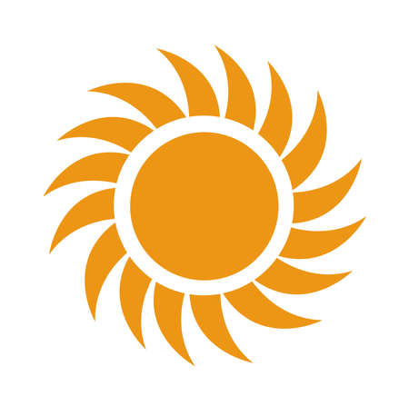 Vector illustration of sunrise sunのイラスト素材