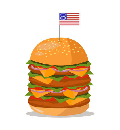 hamburger icon design vector illustrationのイラスト素材