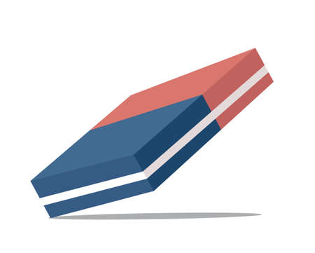 rubber eraser ink vector illustrationのイラスト素材