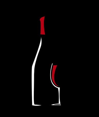 Wine glass icon - Vectorのイラスト素材