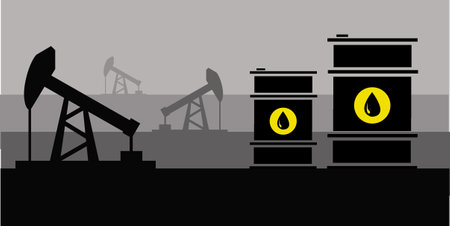 oil pump icon vector illustrationのイラスト素材