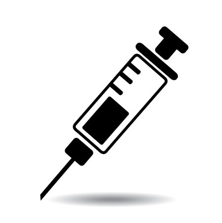 Syringe Icon Vector illustration designのイラスト素材