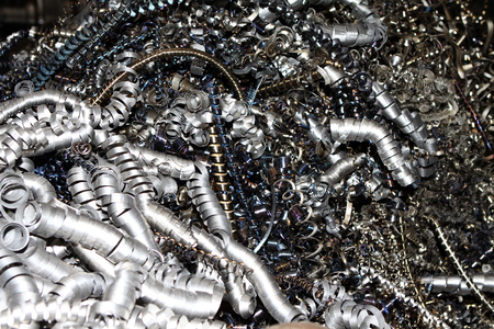 Industrial production of turbines for heavy industry. Huge steel turbine components. Industrial. Manufacture of water turbines. The huge machine turbine production. Large parts of the plant.の写真素材