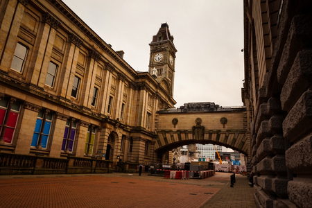 Victoria Square in Birmingham. Birmingham UK October 2017のeditorial素材