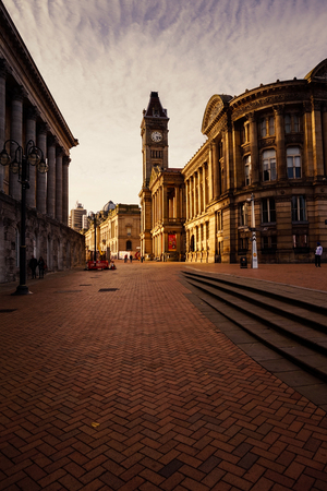 Victoria Square in Birmingham. Birmingham UK October 2017のeditorial素材