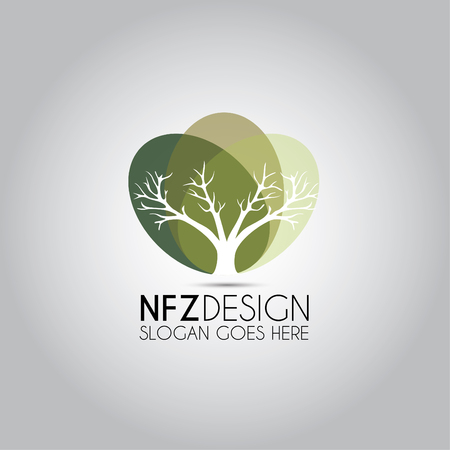 Tree Logoのイラスト素材