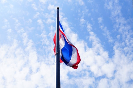 Thai flagの写真素材