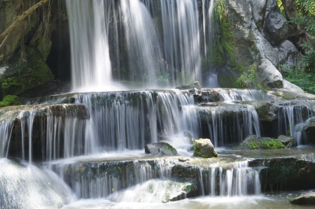 waterfallの写真素材