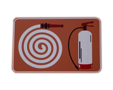 Fire Extinguisher Signの写真素材