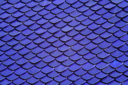 background of temple roof in Wat Prakeaw, Bangkok of Thailandの写真素材