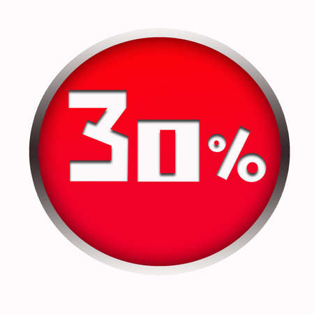 sale and 30 discounted on reded icon