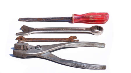 wrench isolated on white background