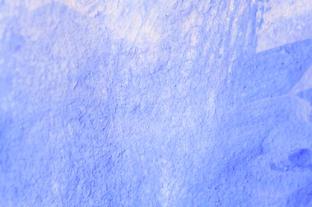 Old texture (horizontal) / Watercolour paper background for artwork in many color, white and blueの写真素材
