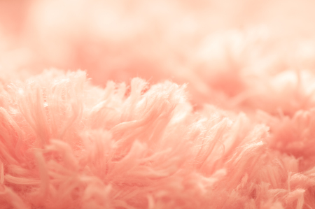 close up soft pink cotton carpet and abstract backgroundの写真素材