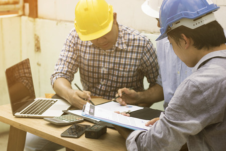 group of businesspeople are meeting, discussing and planningの写真素材