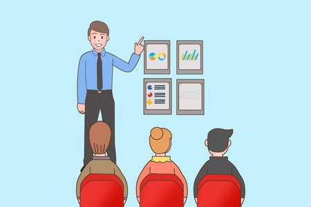 mechanic man character standingのイラスト素材