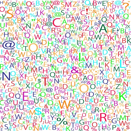 Alphabet backgroundのイラスト素材