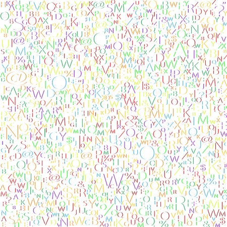 Alphabet backgroundのイラスト素材