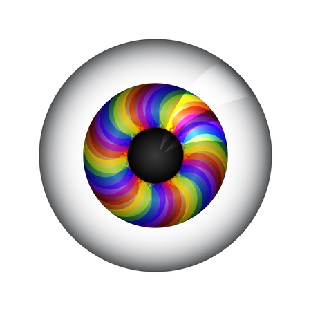 Abstract eye symbolのイラスト素材