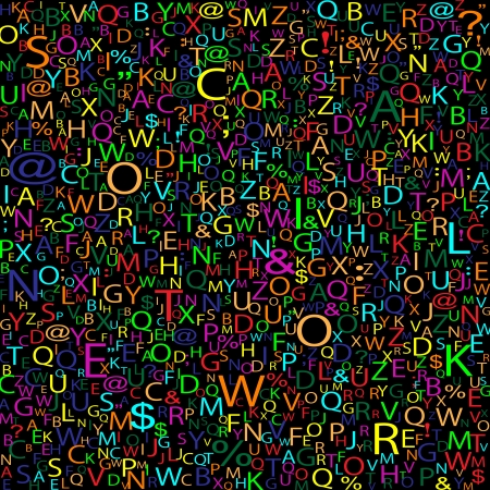 Alphabet backgroundのイラスト素材