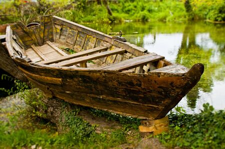 old boat の写真素材