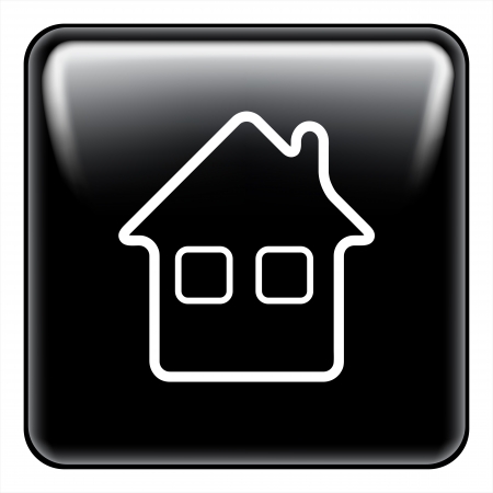 black home button のイラスト素材