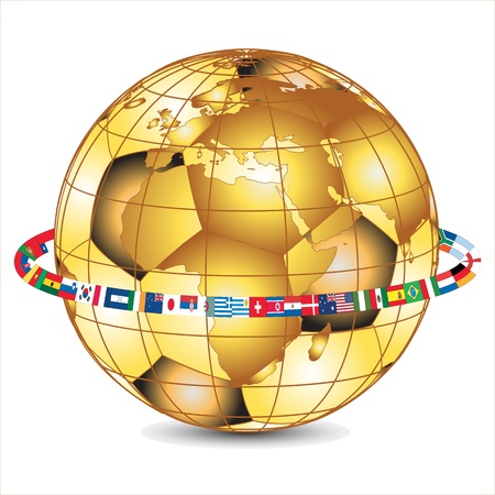 world cup ballのイラスト素材