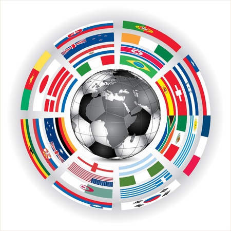 football world ballのイラスト素材