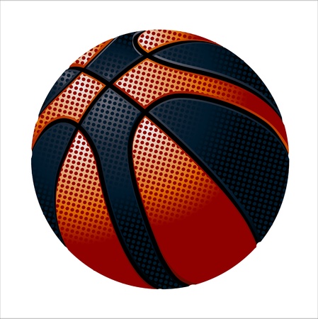 basketball ballのイラスト素材