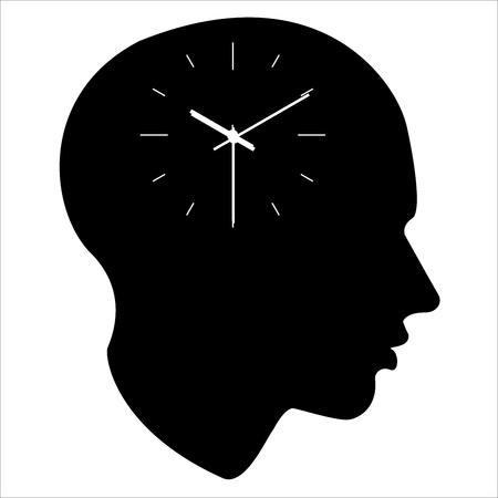 Time of the human mind のイラスト素材