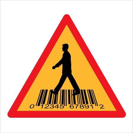 pedestrian crossing, illustrationのイラスト素材