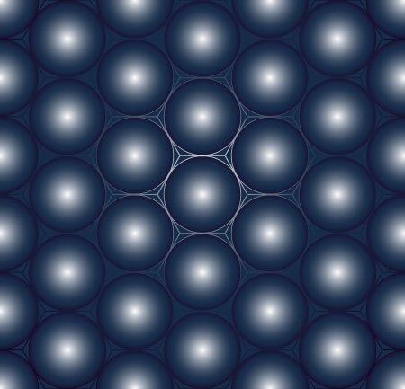 blue hexagonal  patternのイラスト素材