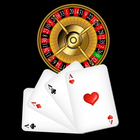 Roulette wheel のイラスト素材