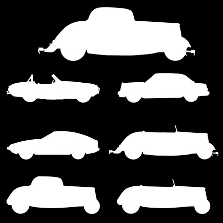 old carsのイラスト素材