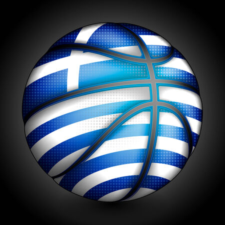 Greeks basket ball, vector の写真素材