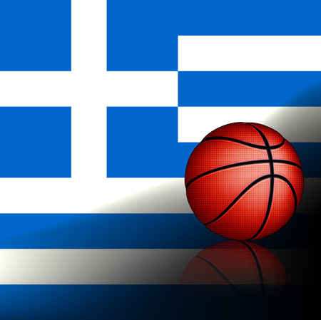 Greeks basket ballのイラスト素材